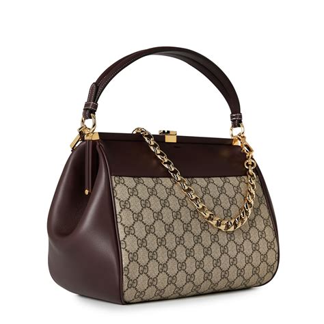 borse gucci con cerniere|Gucci shoulder bag brown.